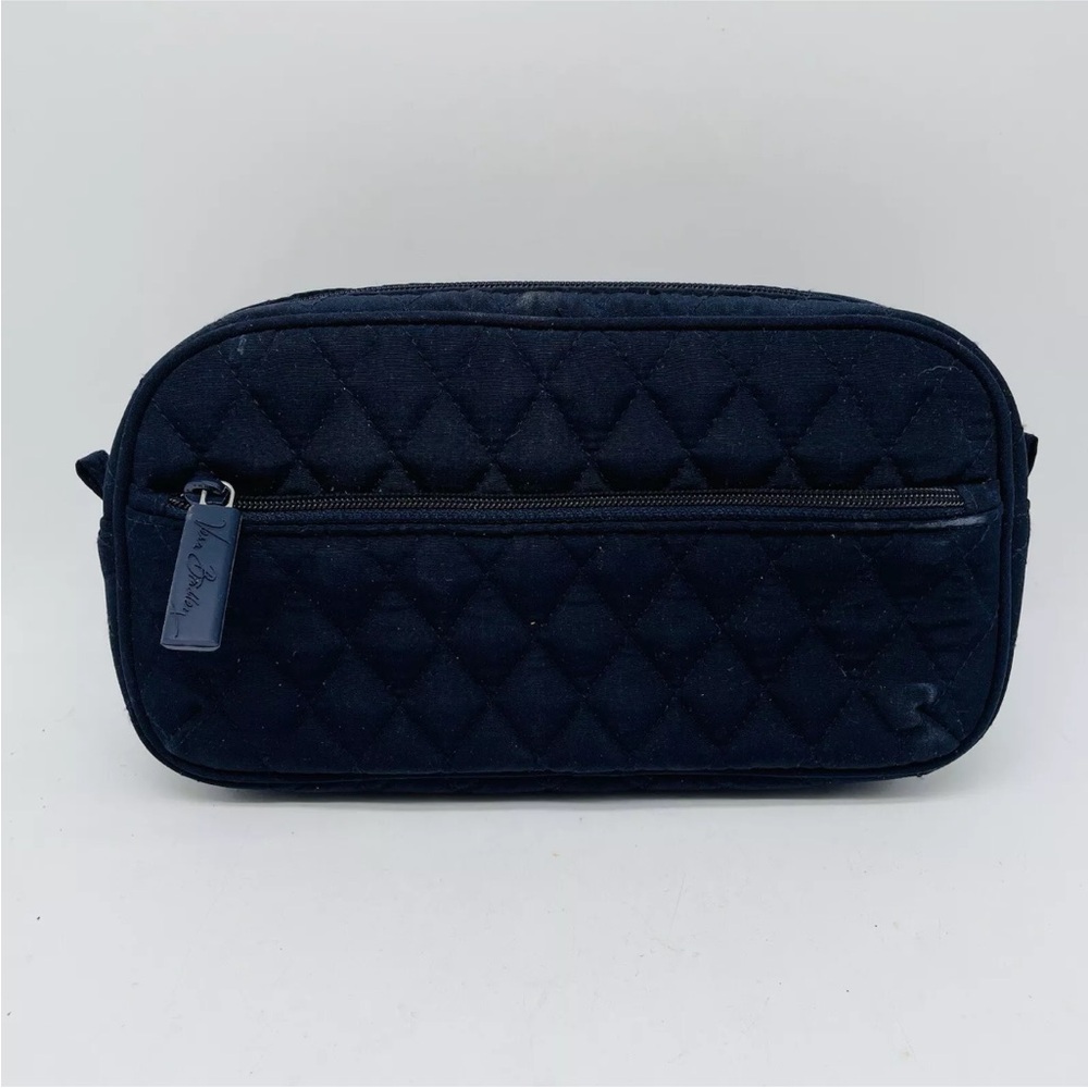 Vera Bradley Travel Medicine Case Organizer Classic Navy Zip Pouch